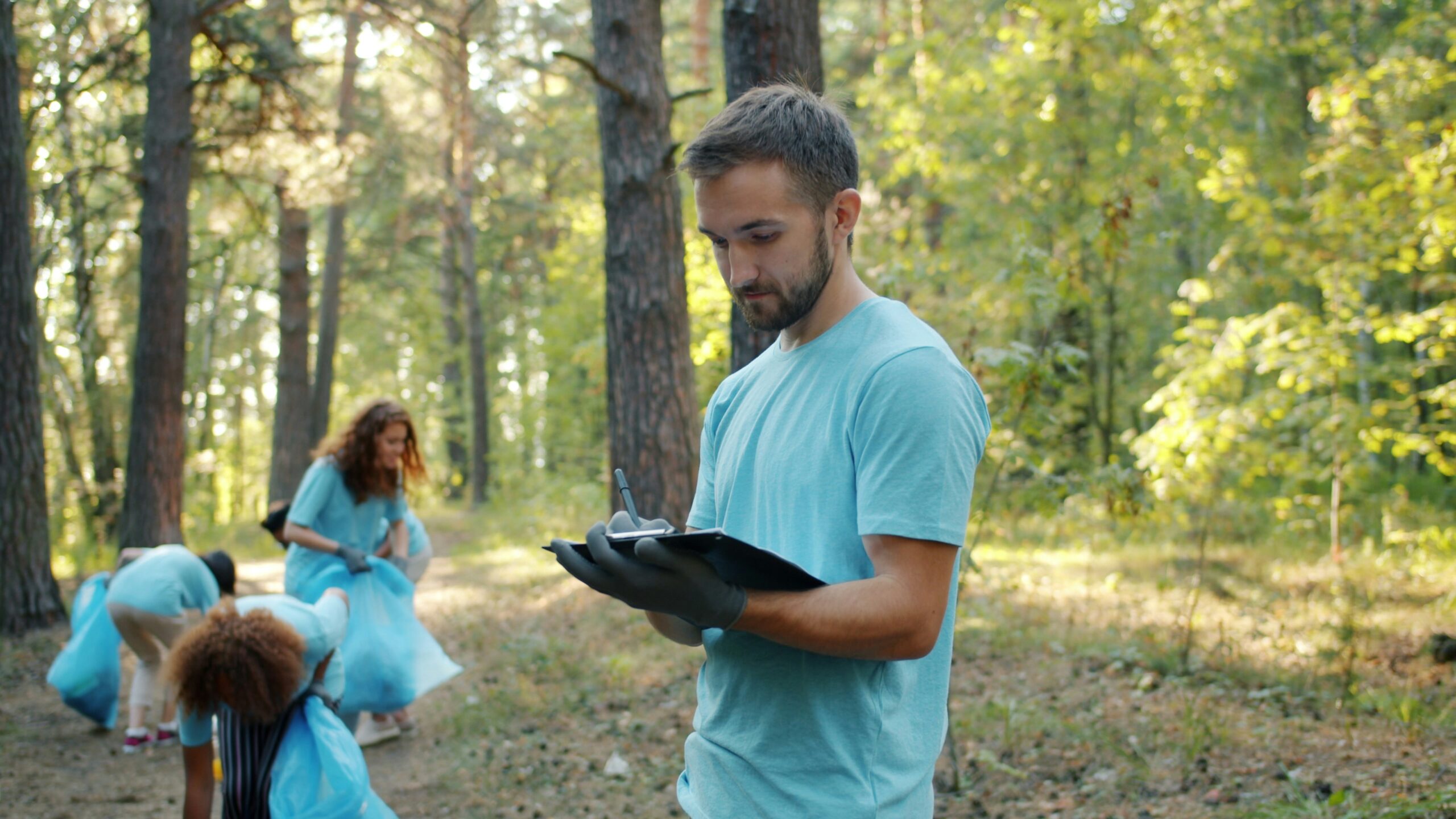 A sustainability report illustrating CSRD reporting work for smaller companies